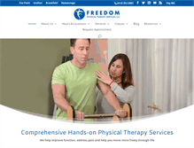 Tablet Screenshot of freedompt.com